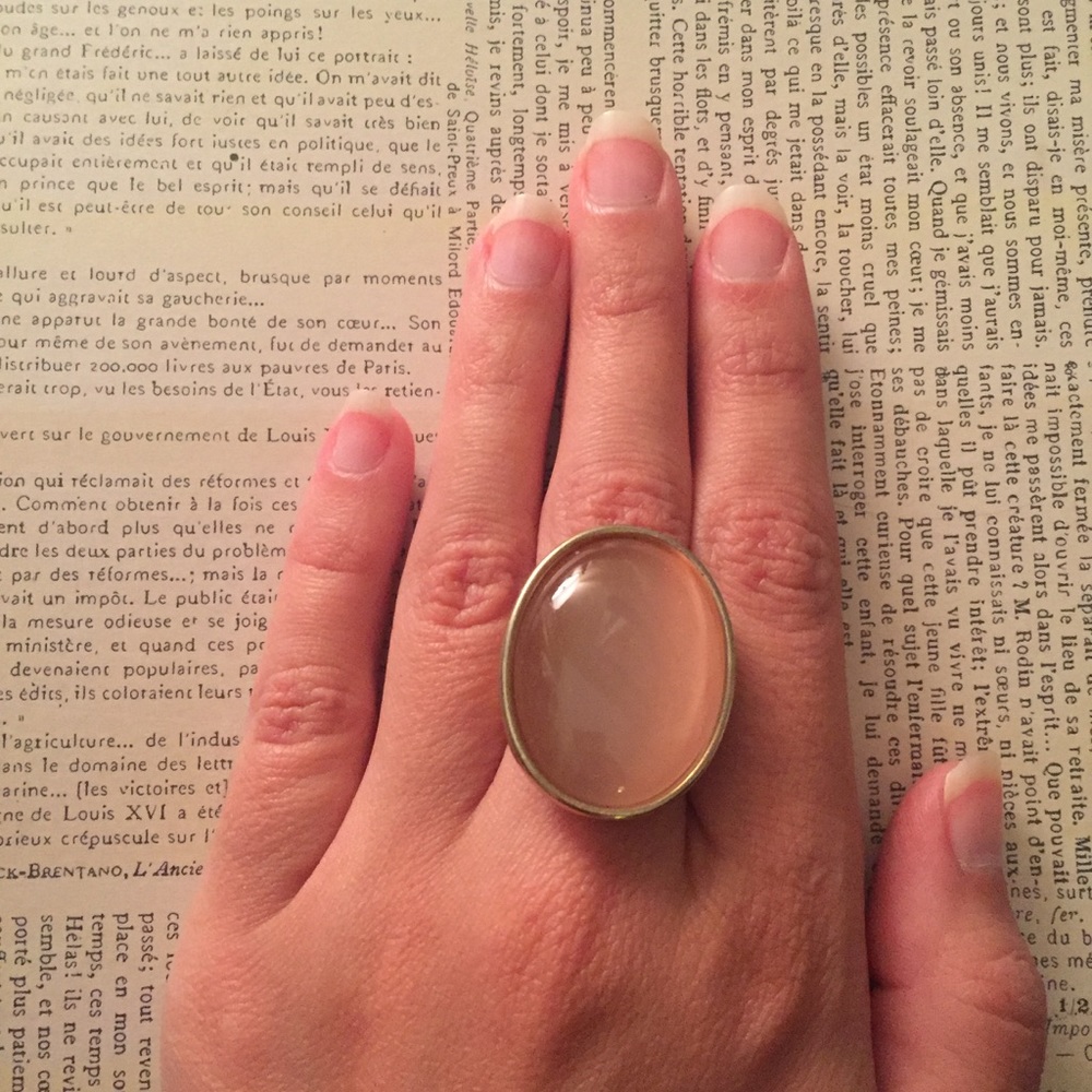 NWOT Oversized Gem Ring